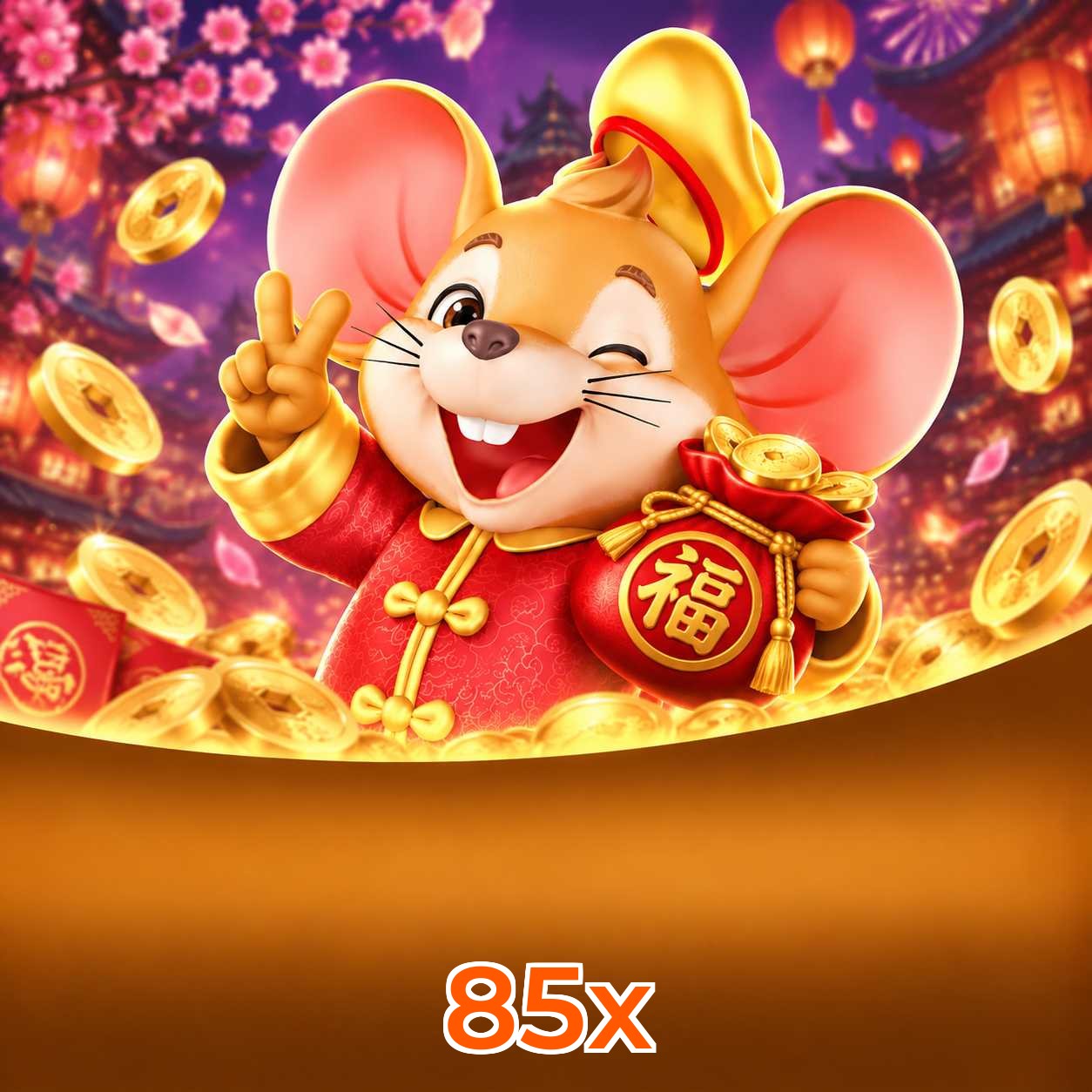 85x