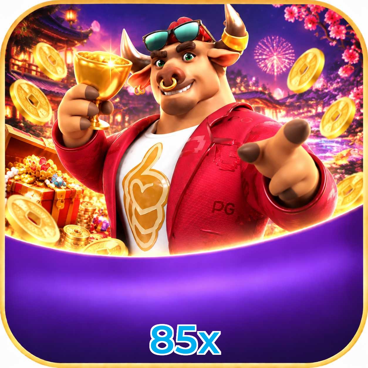 85x