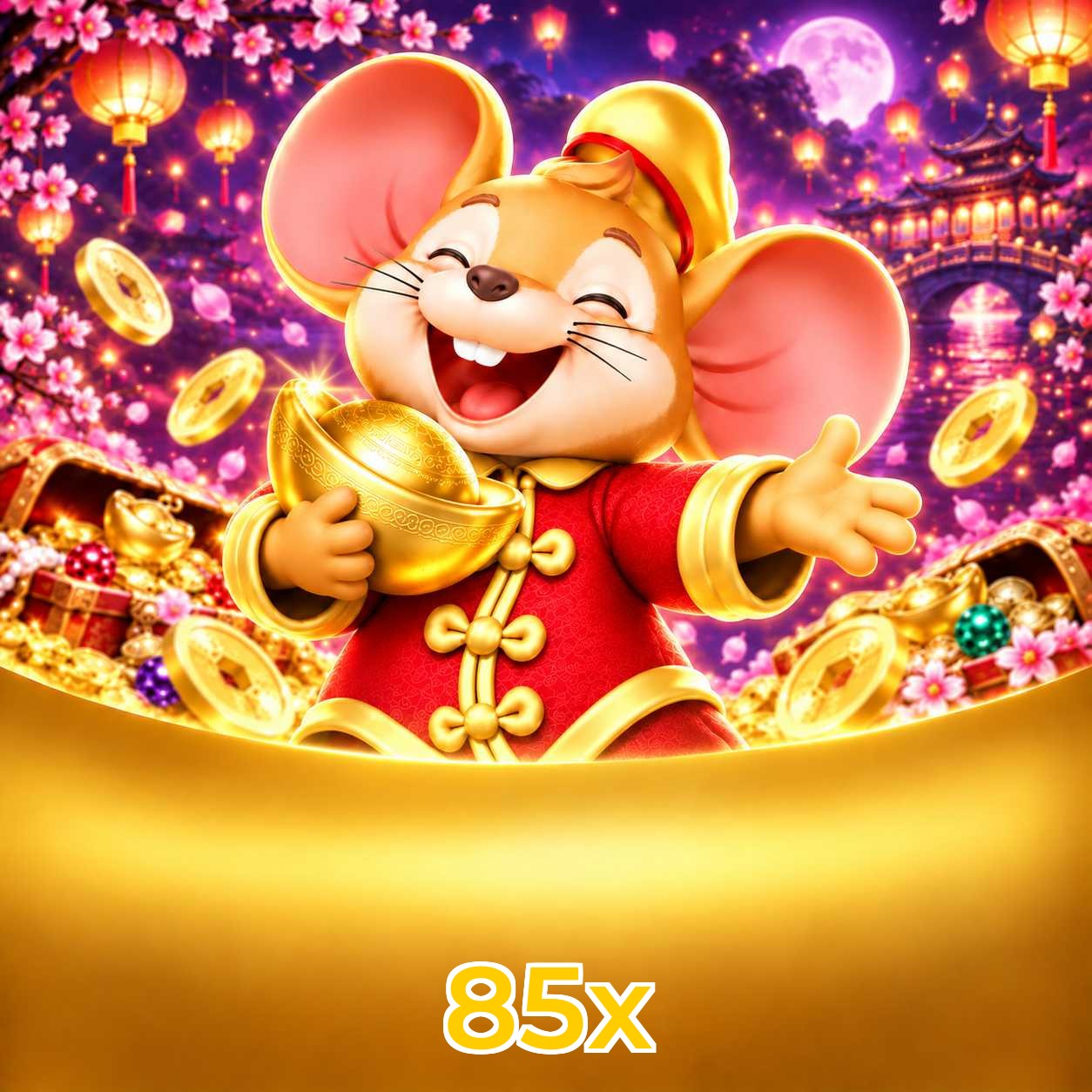 85x
