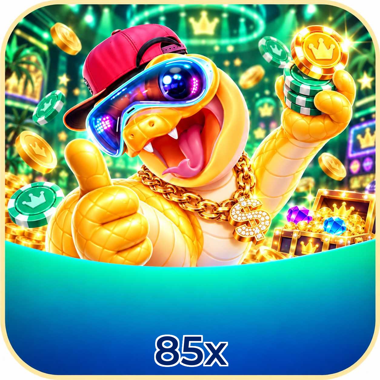 85x
