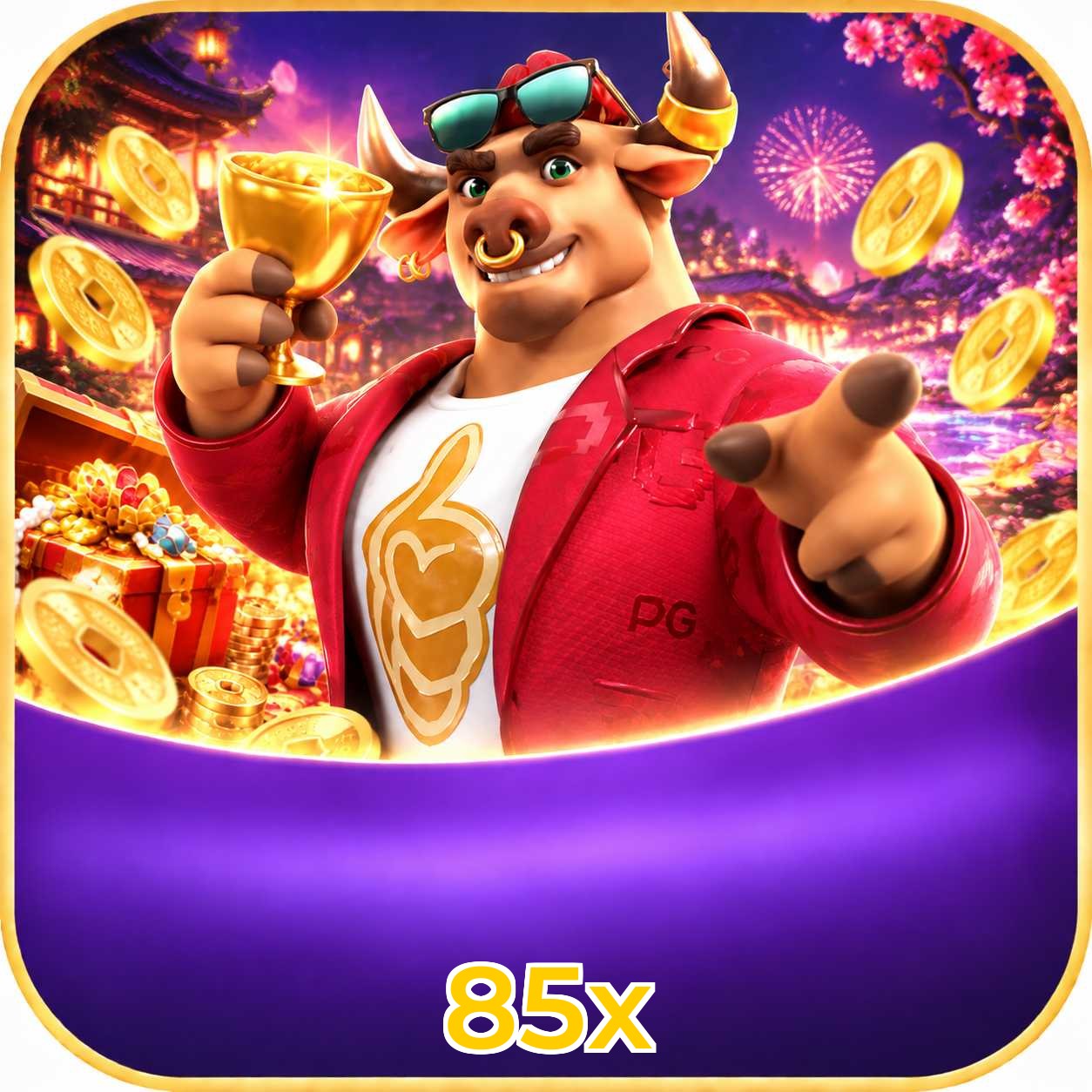 85x